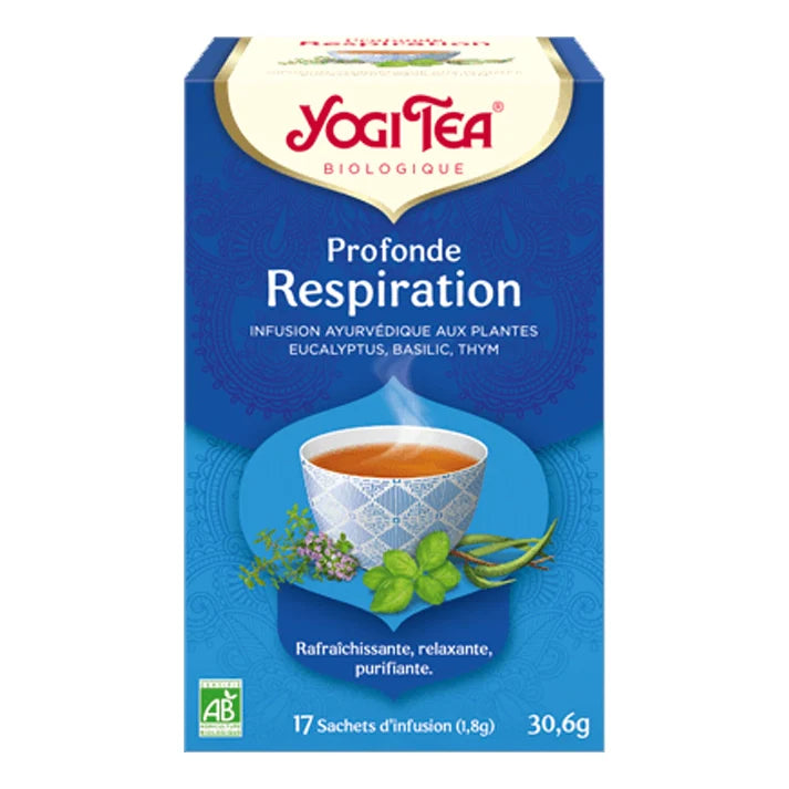 Yogi Tea Respiración Profunda 17 Bolsitas