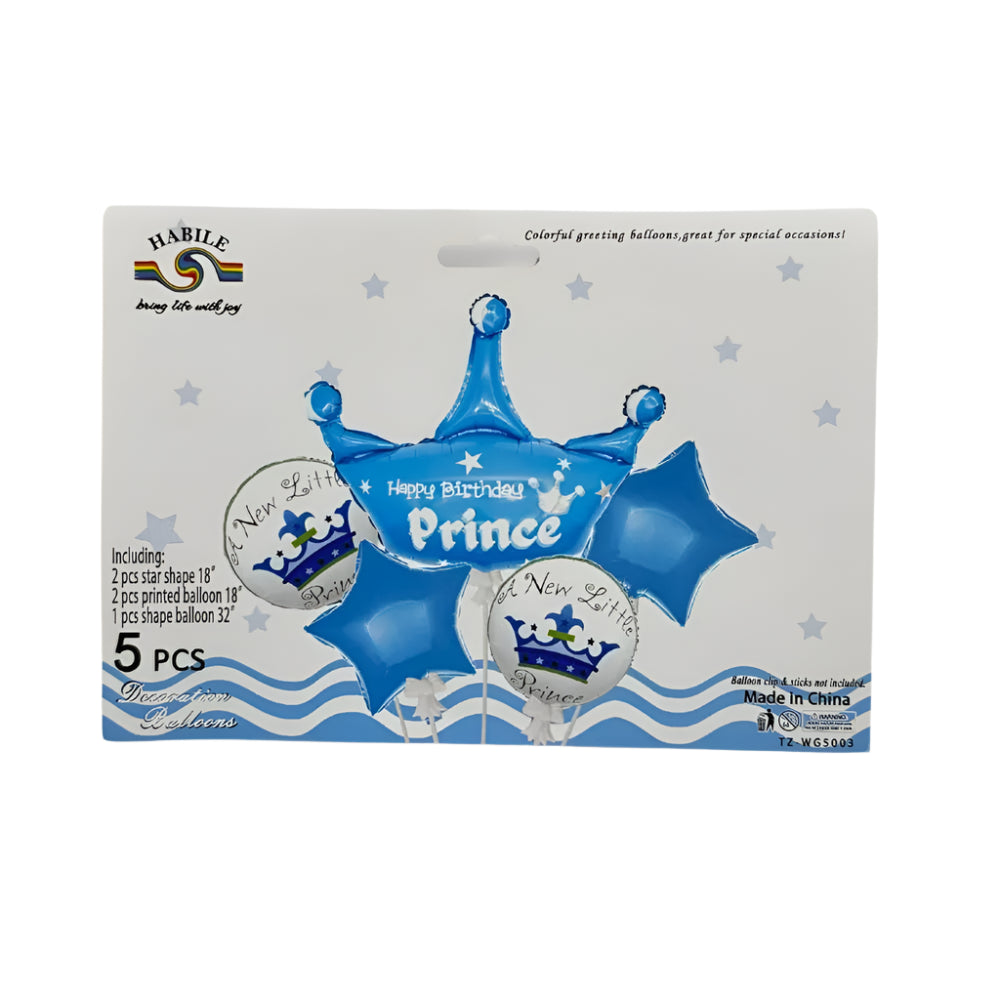 Ensemble de 5 Pièces Prince Couronne
