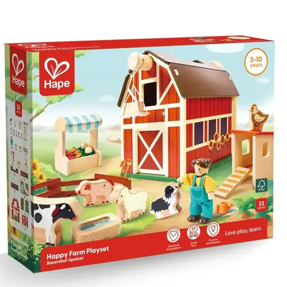 Hape Ferme Joyeuse 3-10A