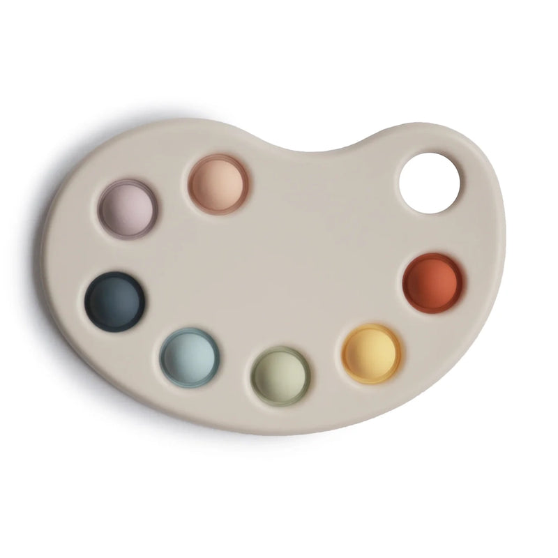 Mushie Jouet de Presse à Palette de Peinture 10M+