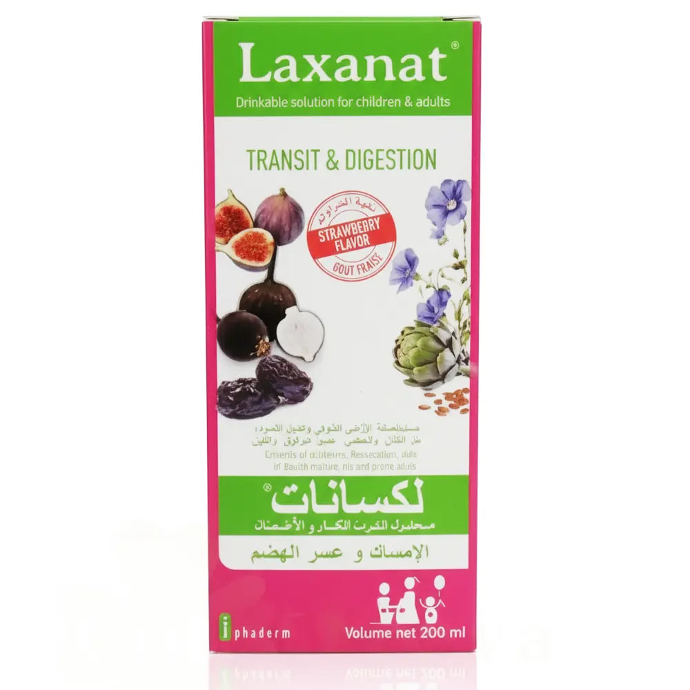 Laxanat Solution Sirop Adulte et Enfants – 200 ml