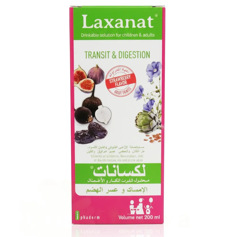Laxanat Solution Sirop Adulte et Enfants – 200 ml