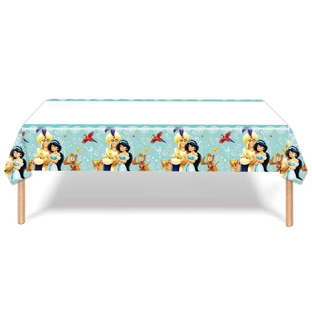 Pack Anniversaire 51 Pièces- Jasmine et Aladdin