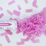 Canon à Confettis Rose Uni – 1 Pièce