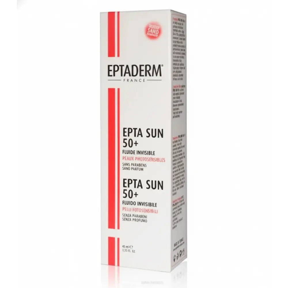 Eptaderm Epta Sun 50+ Fluide Invisible - 40 ml