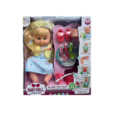 Baby Doll Lovely Set Muñeca Interactiva con Accesorios - +3A