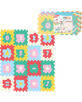 Sunta Tapis Puzzle Train à Numéros 16 Pièces 10M+