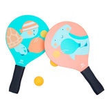Eurekakids Raquette de Padel en Bois 4A+