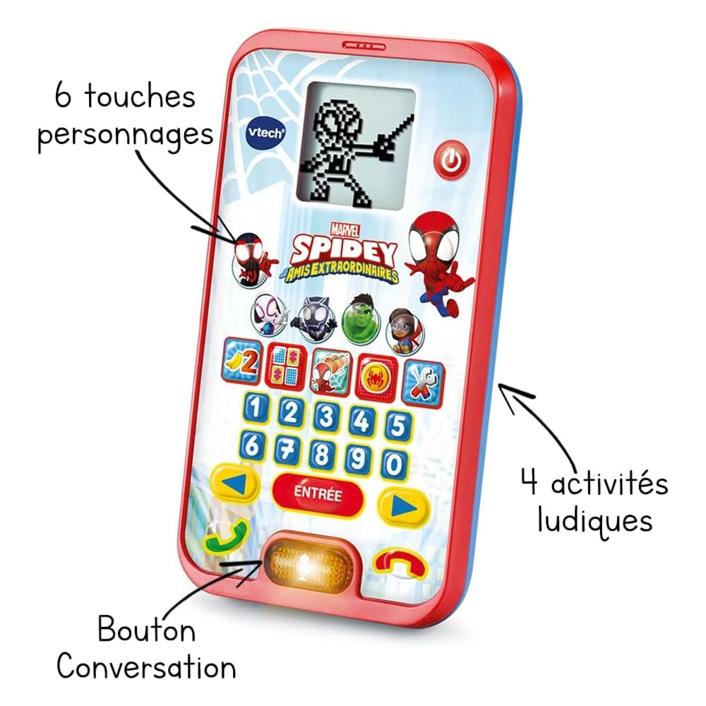 Vtech Le Smartphone Éducatif 2-5A - Spidey