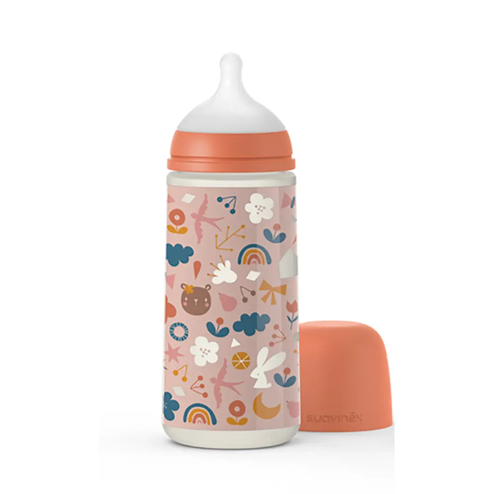 Suavinex Biberon Symétrique SX PRO Corail 6m+ - 360 ml