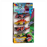 Molto Set of 4 Pull-Back Dinos 3Y+