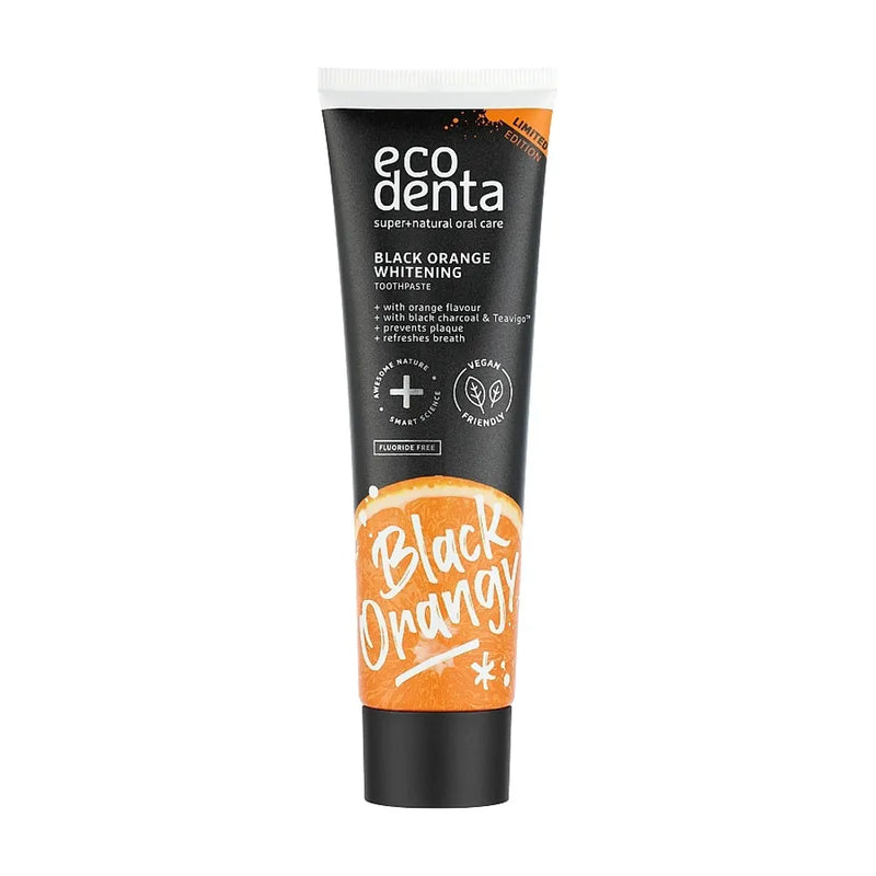 ECODENTA Whitening Toothpaste with Activated Charcoal and Orange 100ml