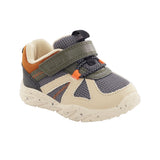 Baskets Montantes Carter's Every Step - Gris & Vert