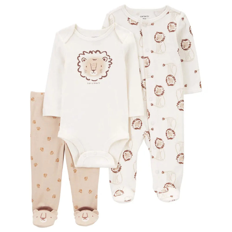 Carter's 3-Piece Set - Ivory Lion