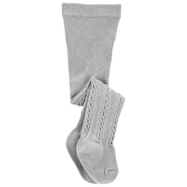Collants en Maille Torsadée Carter's - Gris