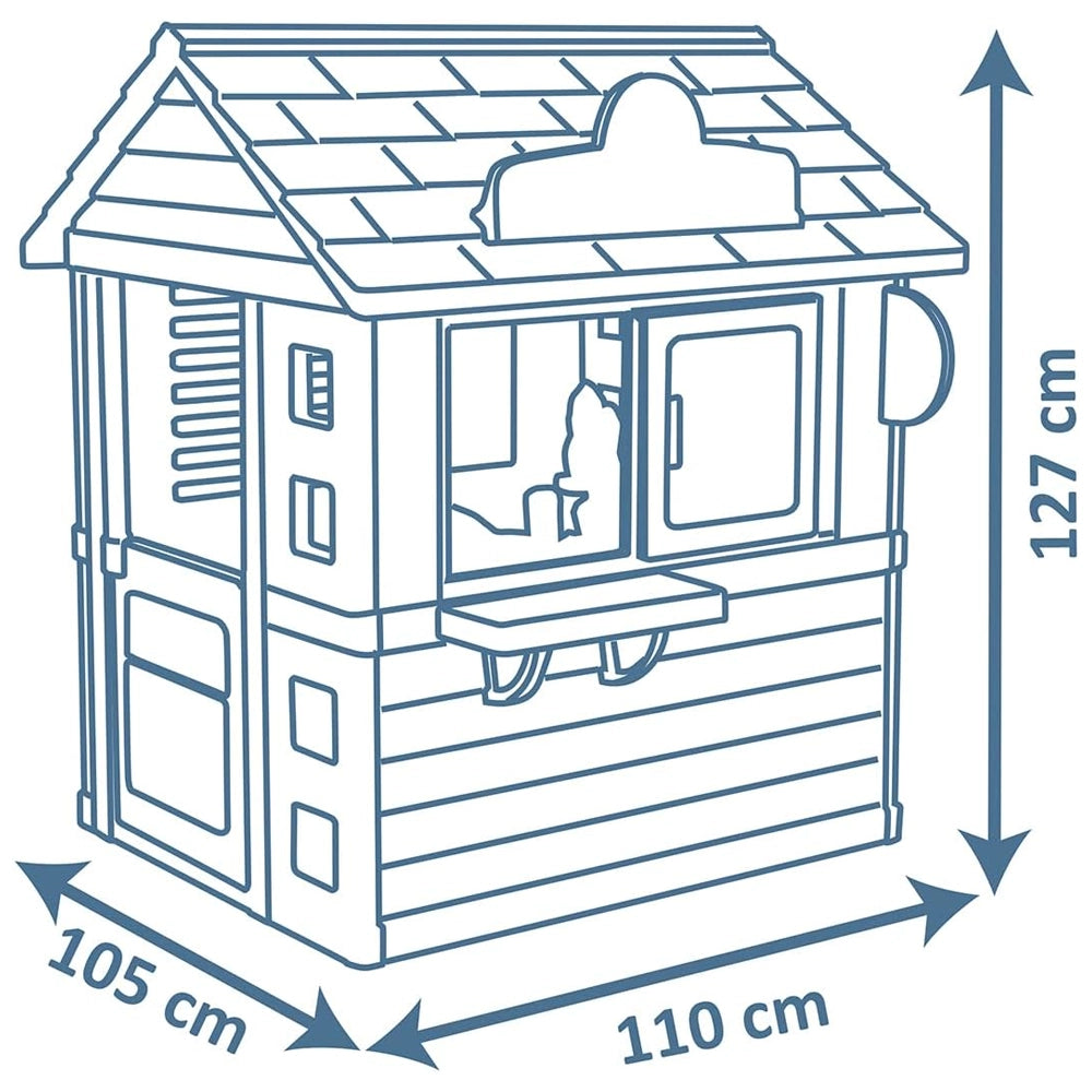 Smoby Maison Nature et Cuisine d'Eté 2A+
