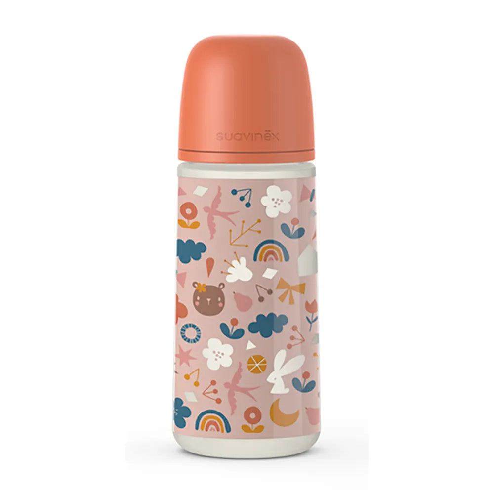 Suavinex Biberon Symétrique SX PRO Corail 6m+ - 360 ml