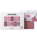 Cartes Étapes - Premières Fois de Bébé Rose