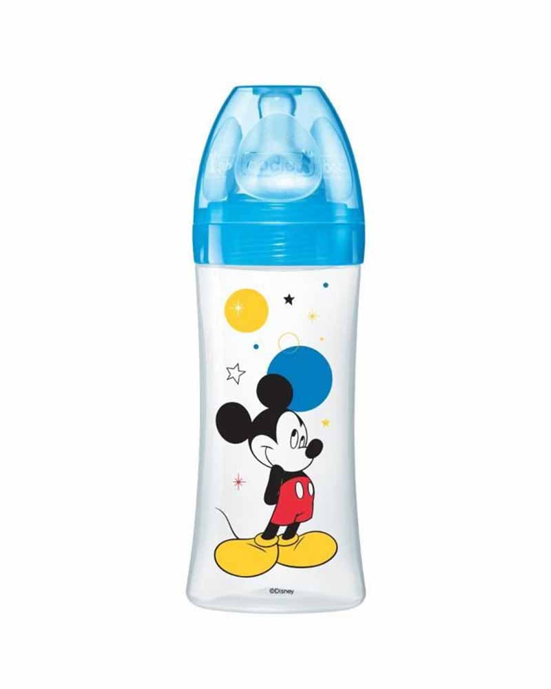 Biberon Dodie Anti-Colique Initiation+ 330ml (+6m) - Mickey Bleu