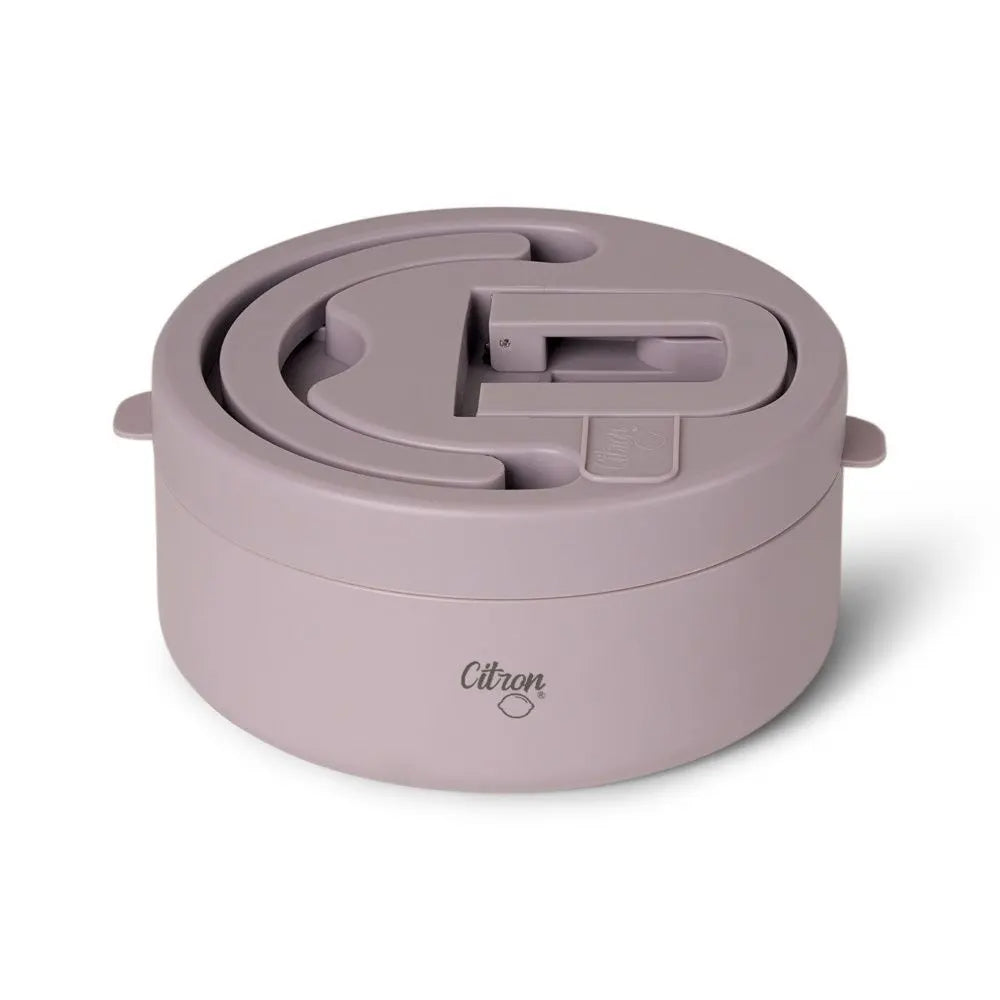 Citron Thermos Alimentaire en Acier Inoxydable 400ml - Violet