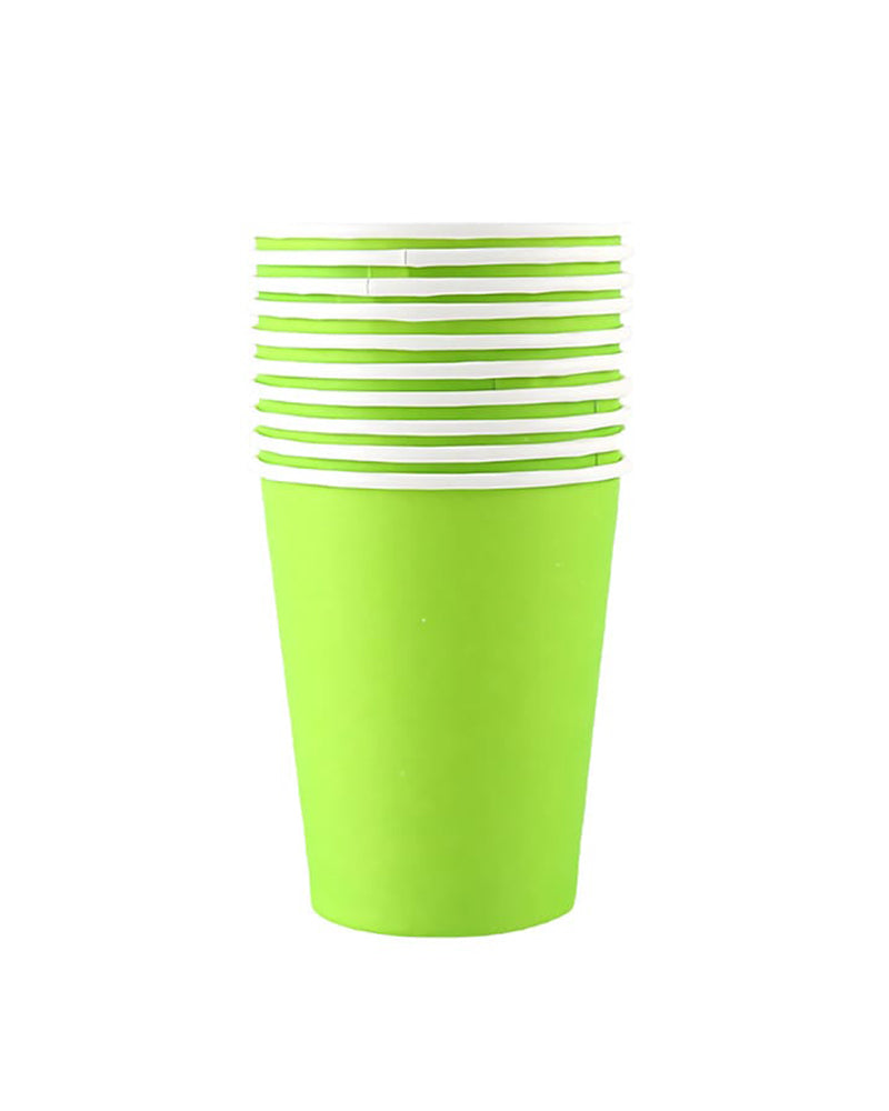 Set de 10 Gobelets Simple - Pistache