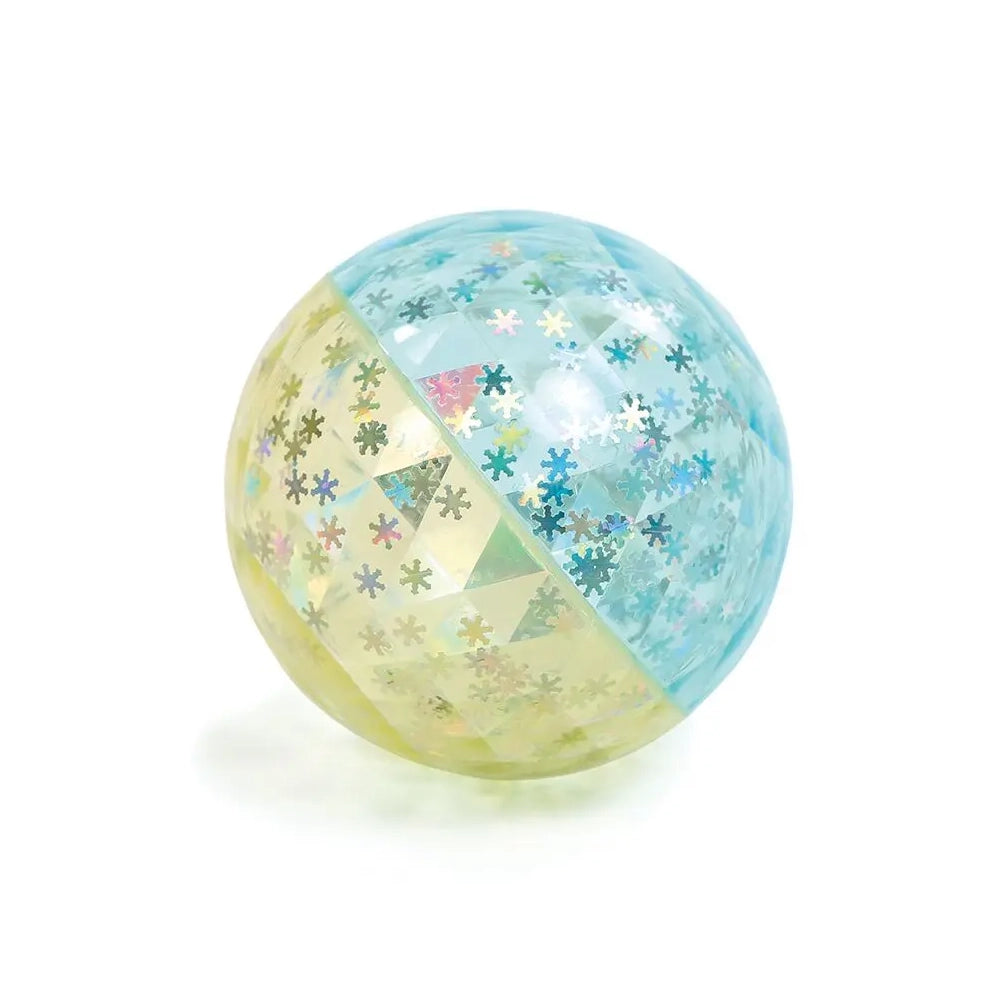 Ludi Balle Strass 3M+ - Bleu Clair & Jaune