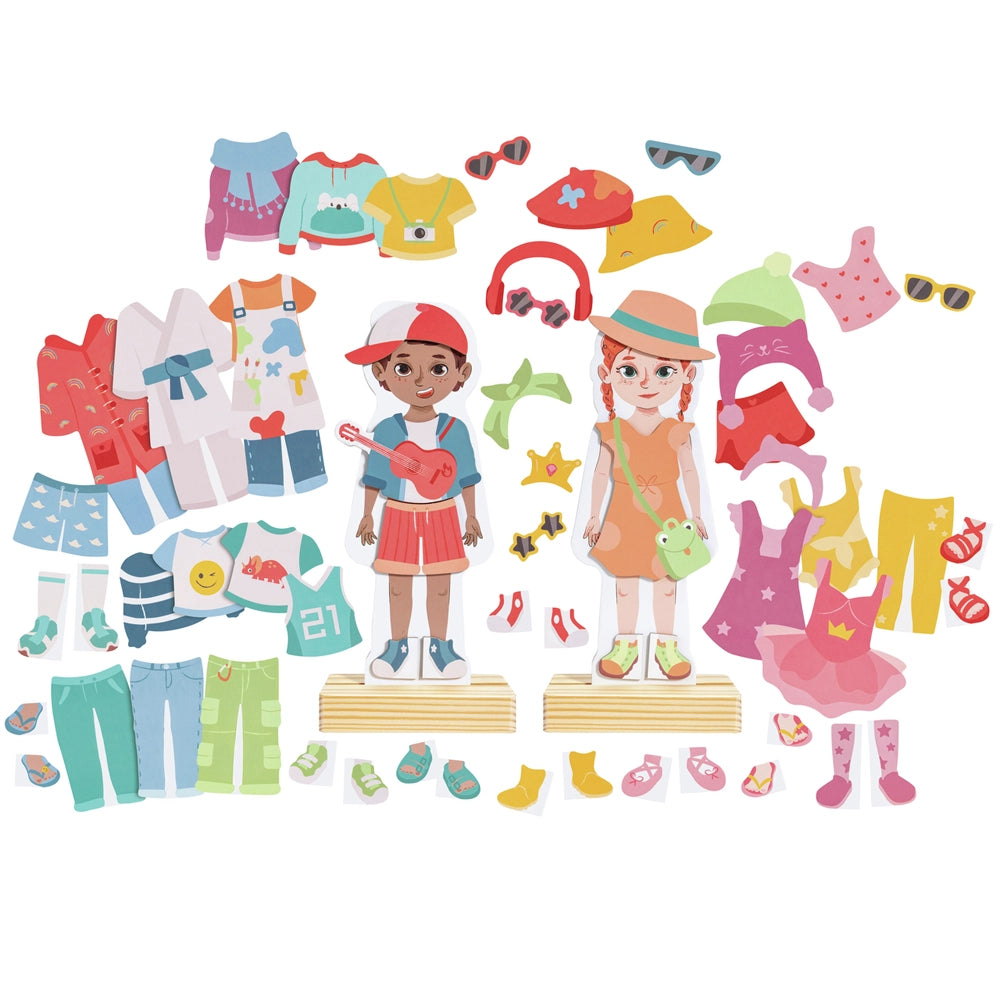 Hape Puzzle Magnétique Habillage 3-6A