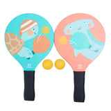 Eurekakids Raquette de Padel en Bois 4A+