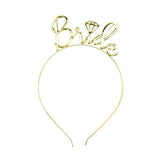 Gold Bridal Headband – 1 Piece