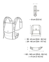 Stokke Porte Bébé Limas Carrier Flex  - Mélange Ardoise