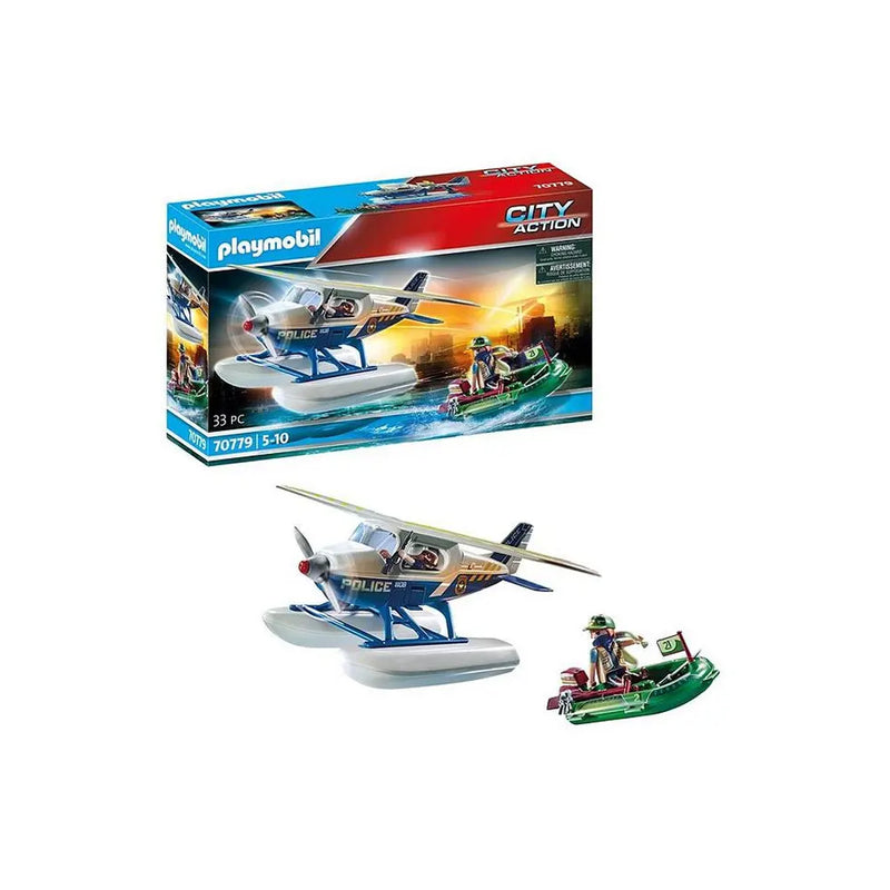 Playmobil City - Hidroavión Avión Policial