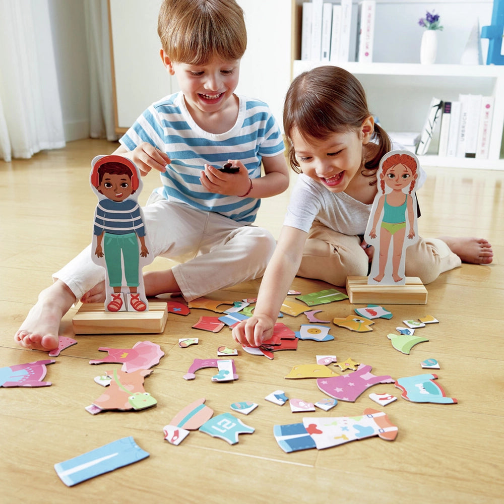 Hape Puzzle Magnétique Habillage 3-6A