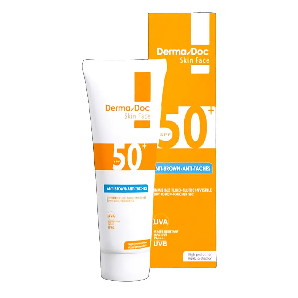 DermaDoc Écran Solaire Invisible SPF50+ – 50 ml