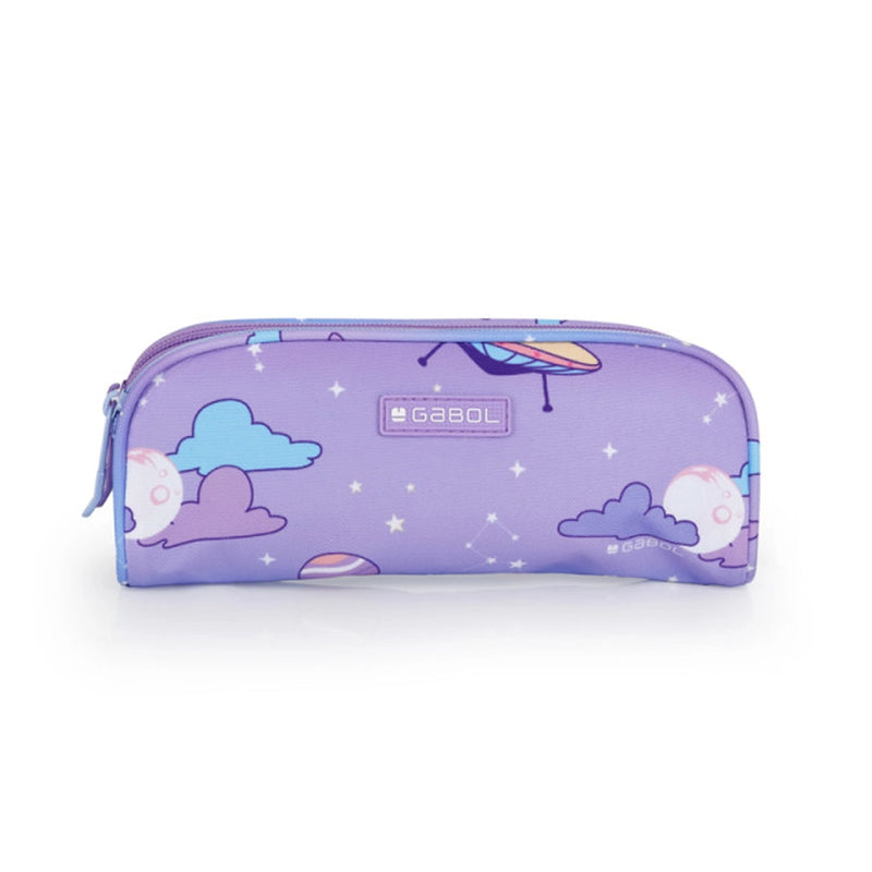 Gabol Estuche doble para niños COSMOS - Lila