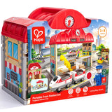 Hape Portable Train Station 3-8Y