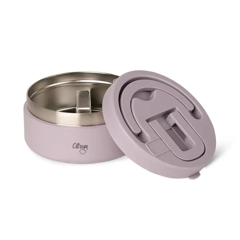 Citron Thermos Alimentaire en Acier Inoxydable 400ml - Violet