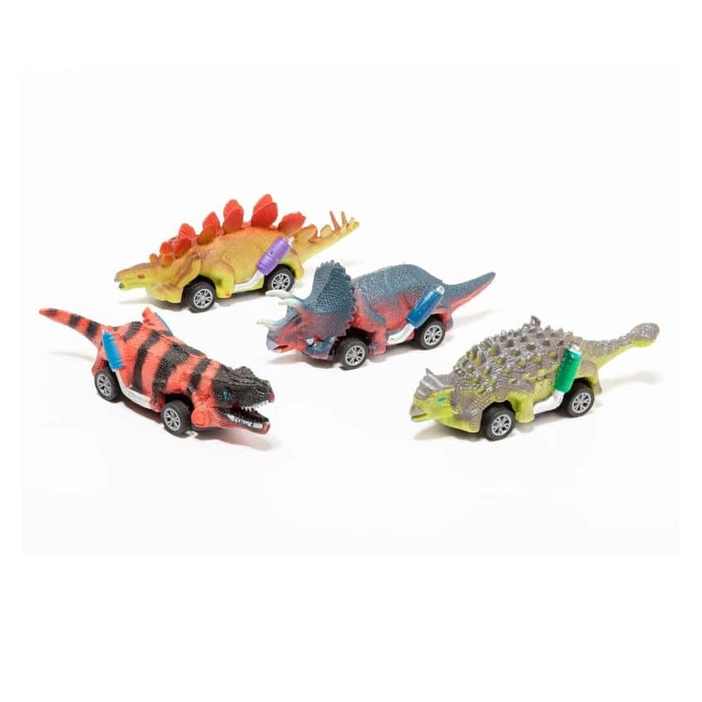 Molto Set of 4 Pull-Back Dinos 3Y+