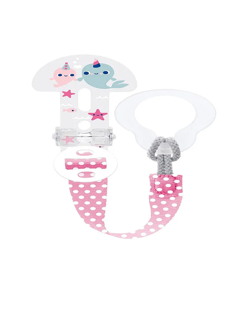 Attache-sucette MAM - Rose