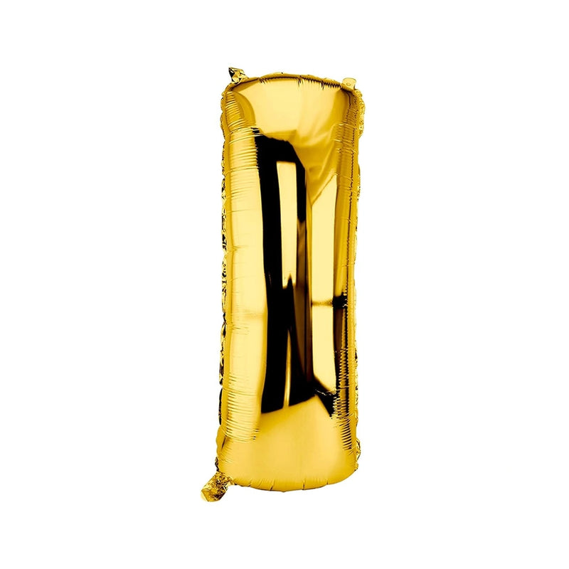 Ballon en Forme de Lettre I - Dorée