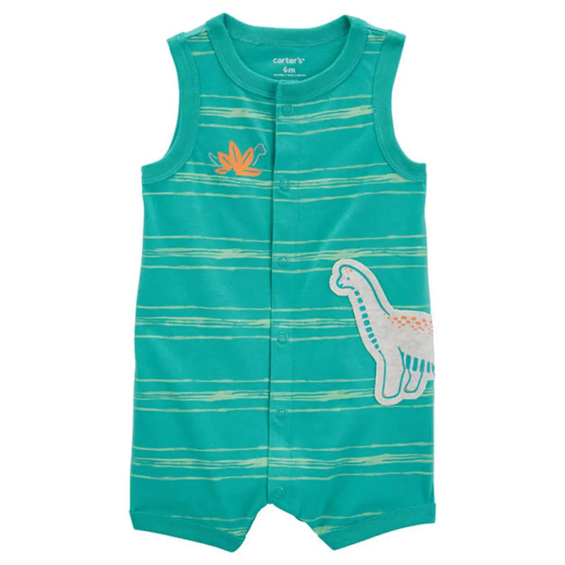 Carter's Cotton Romper - Dinosaur