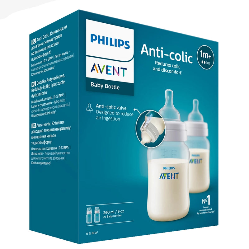 Philips Avent Anti-colic Bottle x2 - 260ml