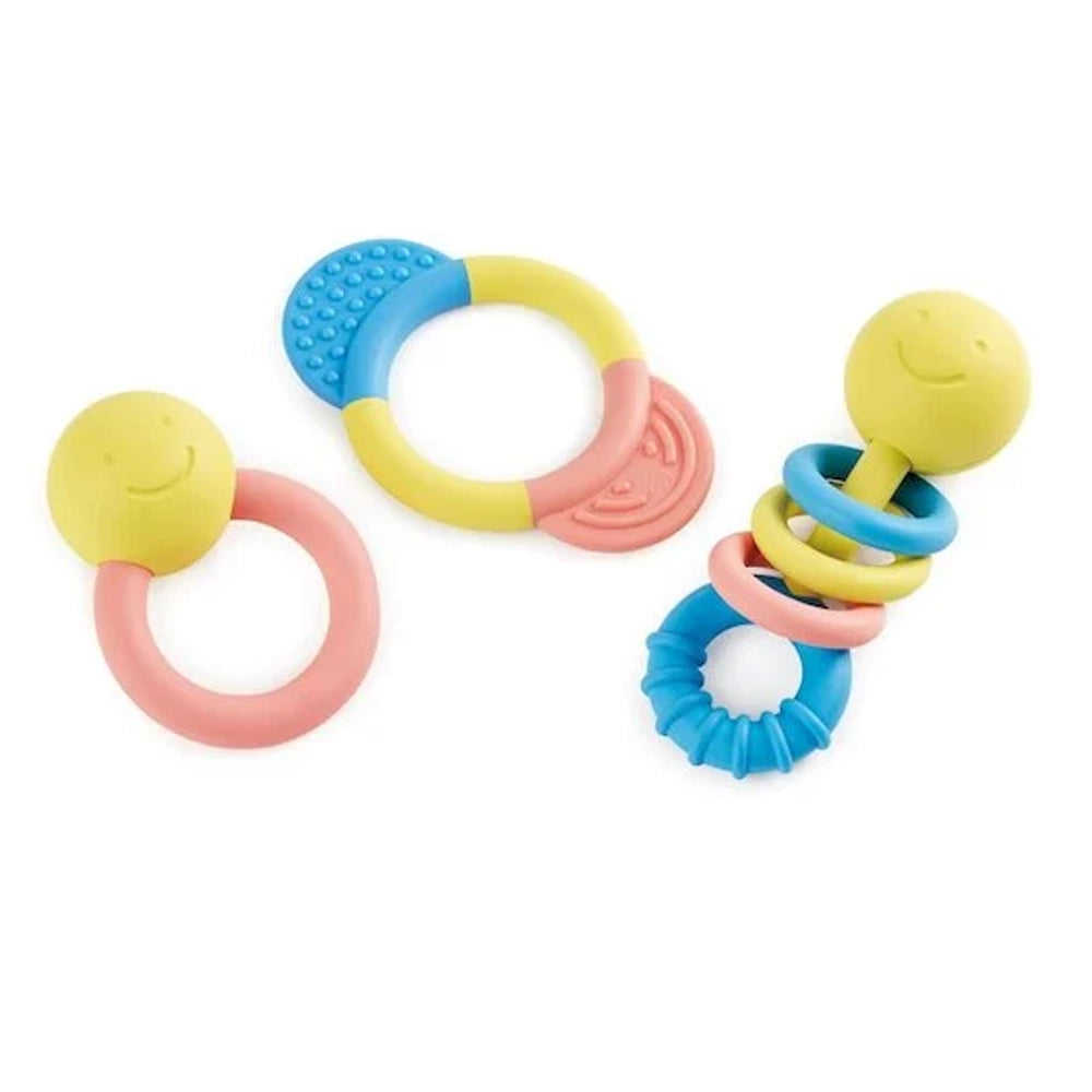 Hape Set de 3 Hochets & Anneaux de Dentition 0M+
