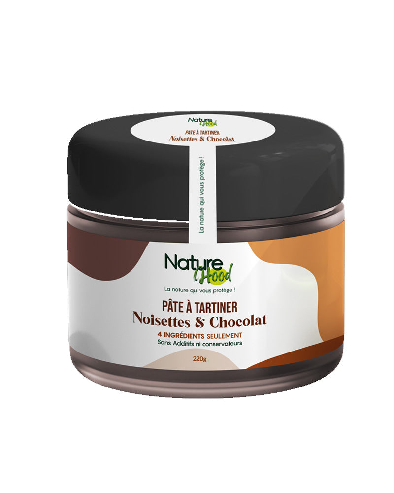 NatureHood Hazelnut & Chocolate Spread - 220g