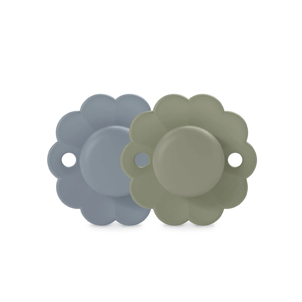 Suavinex Pack de 2 Chupetes Fisiológicos 6-18M - Lago y Verde