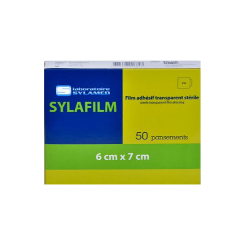 Sylafilm Pansement Film Adhésif Transparent Stérile Boîte de 50