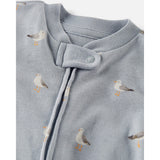 Grenouillère en Coton Bio Mouettes Bébé Little Planet - Multi