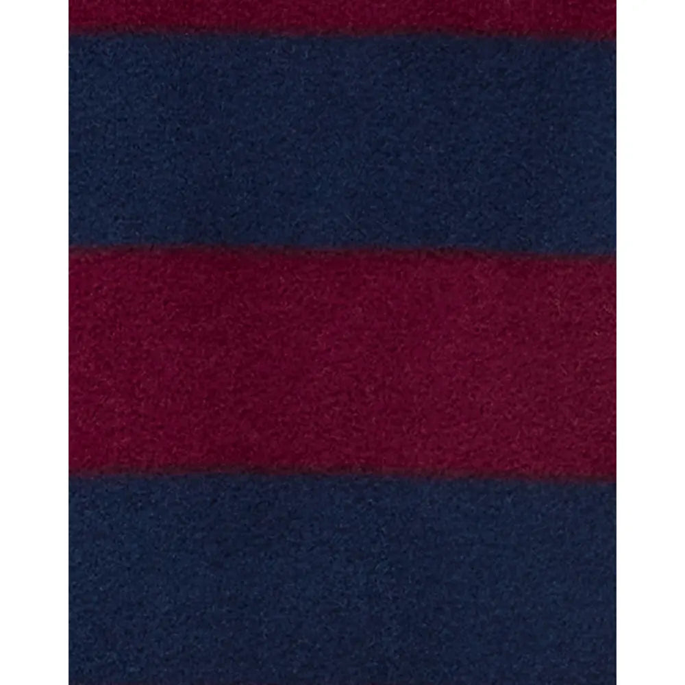 Grenouillère en Polaire Rayé Garçon Carter's - Rouge Bleu Gris