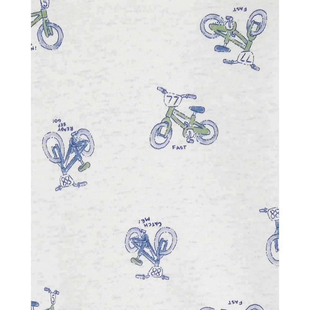 Ensemble 2 pièces bébé : pull sherpa zippé au quart et pantalon en toile