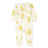 Pyjama dors-bien zippé imprimé floral bébé fille