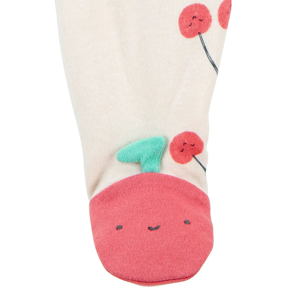 Grenouillère Zippé Bébé Fille Carter's - Cerise